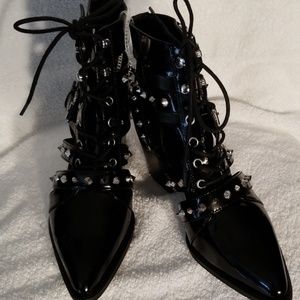 NWT Sam Edleman Elana Spiked Boots
